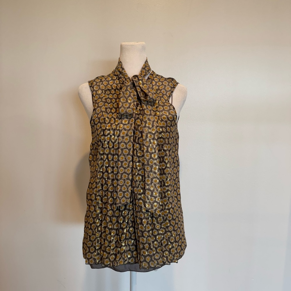 Marc Jacobs Sleeveless Daisy Blouse Size 4